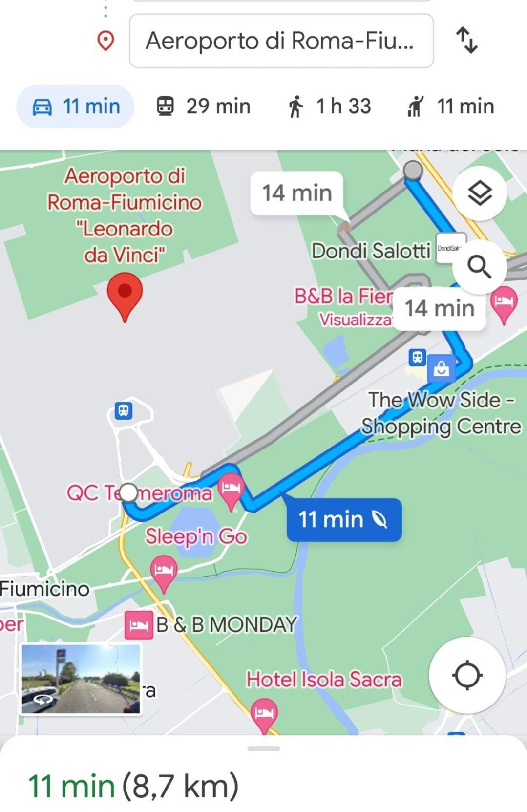 Fiumicino Airport Sunflower Room Екстер'єр фото